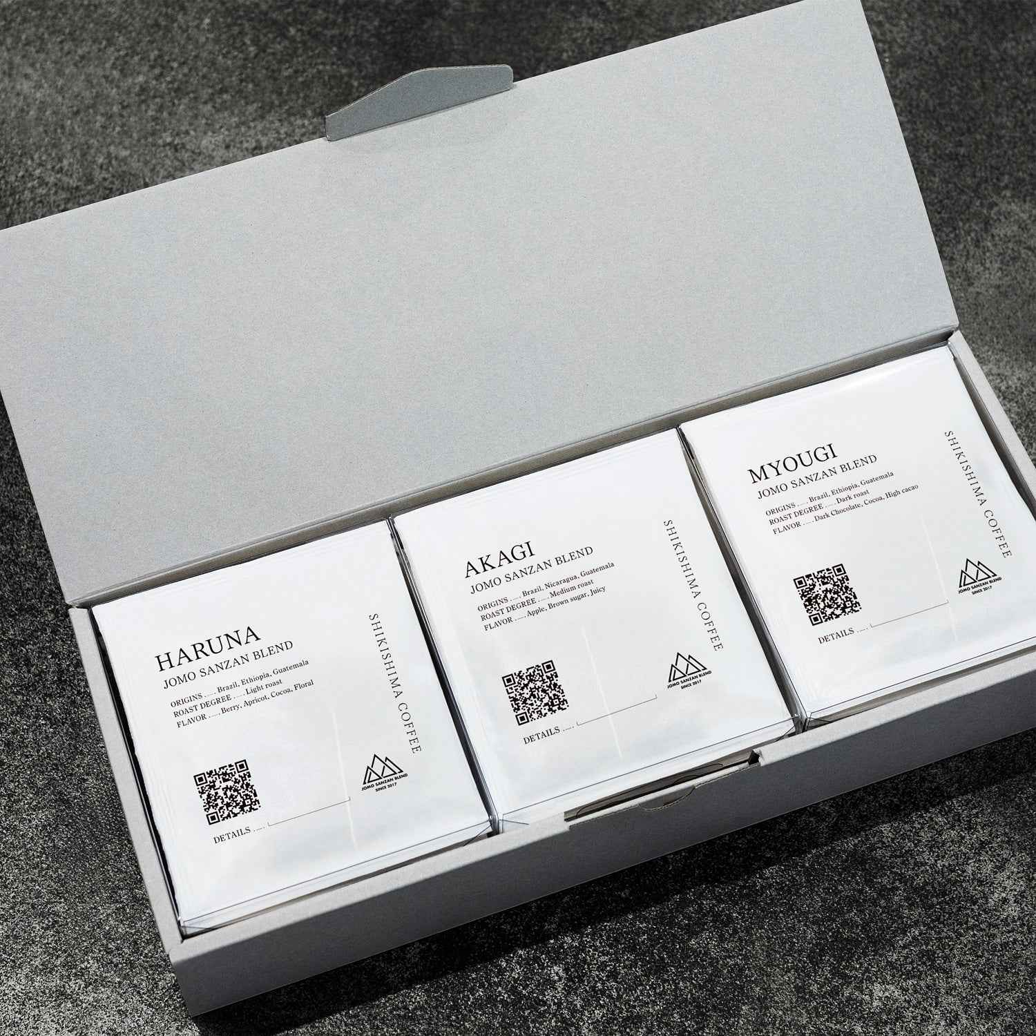 COFFEE BAG BOX | Jomo Sanzan Blend