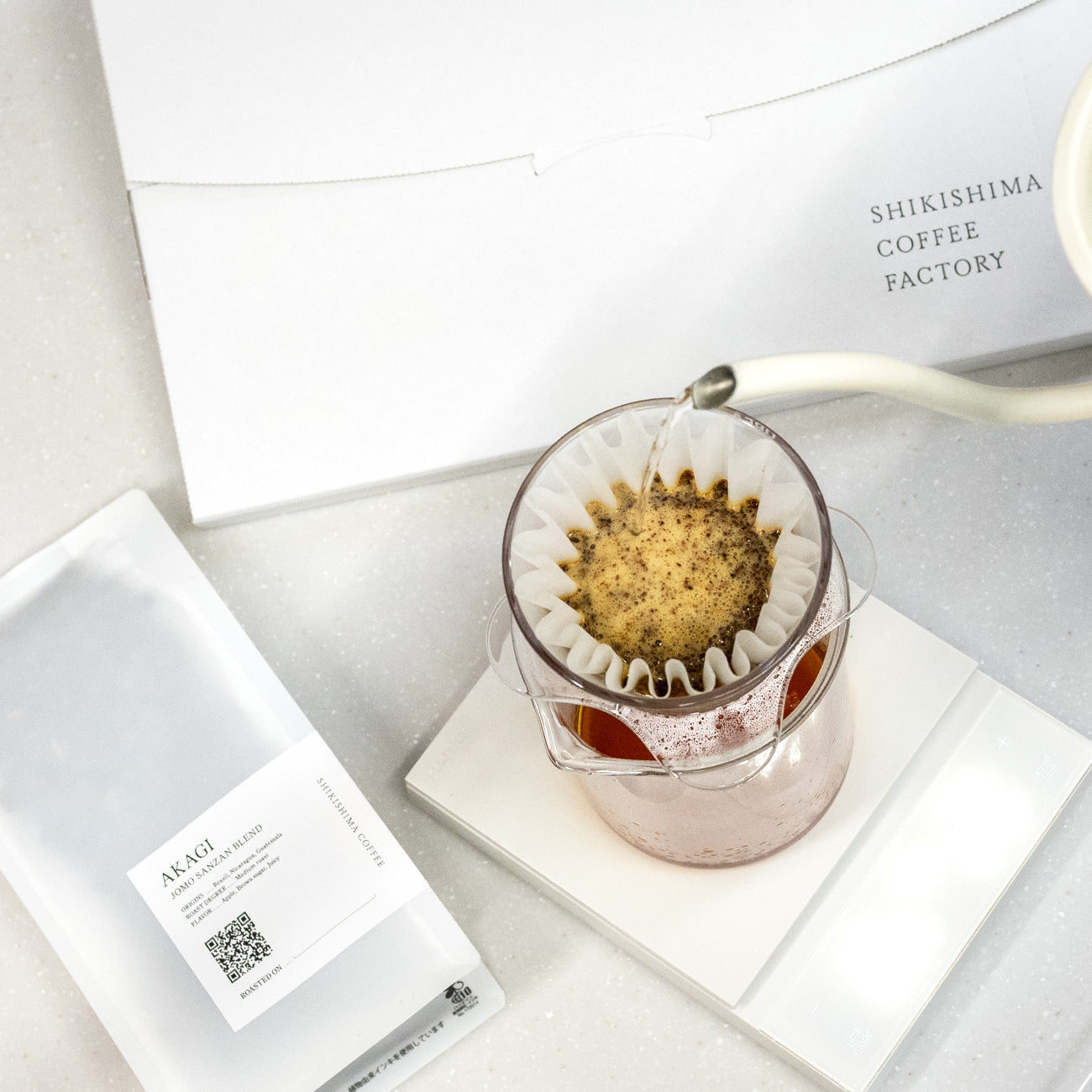 Free shipping | First Shikishima roastery set